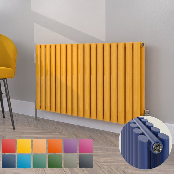 HE-550-1003D-TH - Helios Colour Horizontal Double Radiator H550mm X W1003mm