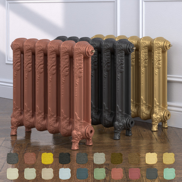 CI-WN-540-TH - Winchester 2 Column Electric Cast Iron Radiator H540mm x W744mm