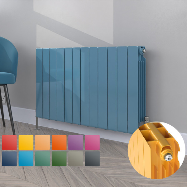 ALT-557-RAL-TH - Altherma Aluminium Horizontal Radiator - Heat Pump Ready - Custom Colour - H557mm X W820mm