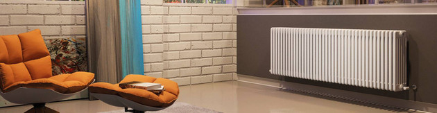 White Column Radiators