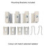 DQ-MD-BRACKETS - DQ Modus 4 Column Horizontal Radiator H750mm x W1128mm DQ-MD-BRACKETS - DQ Modus 4 Column Horizontal Radiator H750mm x W1128mm