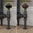 T-TRV-019-AG-PEW-BROWN-HEAD-COMP - Flatford Traditional TRV Angled Pewter Thermostatic Radiator Valves T-TRV-019-AG-PEW-BROWN-HEAD-COMP - Flatford Traditional TRV Angled Pewter Thermostatic Radiator Valves