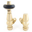 T-TRV-019-AG-UB-ALT04 - Flatford Traditional TRV Angled Unlacquered Brass Thermostatic Radiator Valves T-TRV-019-AG-UB-ALT04 - Flatford Traditional TRV Angled Unlacquered Brass Thermostatic Radiator Valves