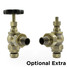 OE-T-MAN-038-AG-AB-B - Rufford Traditional Manual Angled Antique Brass Radiator Valves with Sleeves OE-T-MAN-038-AG-AB-B - Rufford Traditional Manual Angled Antique Brass Radiator Valves with Sleeves