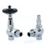 T-TRV-031-AG-C - Ascott Traditional TRV Angled Chrome Radiator Valves with Sleeves T-TRV-031-AG-C - Ascott Traditional TRV Angled Chrome Radiator Valves with Sleeves