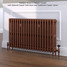 CI-SH645-20-MET-COPPER-LS01 - Shelbourne 3 Column Victorian Cast Iron Radiator H645mm x W1544mm CI-SH645-20-MET-COPPER-LS01 - Shelbourne 3 Column Victorian Cast Iron Radiator H645mm x W1544mm