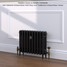 CI-SH450-10-MET-ANTH-LS01 - Shelbourne 3 Column Victorian Cast Iron Radiator H450mm x W213mm CI-SH450-10-MET-ANTH-LS01 - Shelbourne 3 Column Victorian Cast Iron Radiator H450mm x W213mm