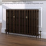 CI-SH745-20-MET-OLD-PENNY-LS01 - Shelbourne 3 Column Victorian Cast Iron Radiator H745mm x W1262mm CI-SH745-20-MET-OLD-PENNY-LS01 - Shelbourne 3 Column Victorian Cast Iron Radiator H745mm x W1262mm