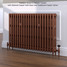 CI-SH745-20-MET-COPPER-LS01 - Shelbourne 3 Column Victorian Cast Iron Radiator H745mm x W1323mm CI-SH745-20-MET-COPPER-LS01 - Shelbourne 3 Column Victorian Cast Iron Radiator H745mm x W1323mm