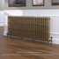 CI-SH745-30-MET-PALE-GOLD-LS01 - Shelbourne 3 Column Victorian Cast Iron Radiator H745mm x W1876mm CI-SH745-30-MET-PALE-GOLD-LS01 - Shelbourne 3 Column Victorian Cast Iron Radiator H745mm x W1876mm