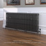 CI-SH745-30-MET-PEWTER-LS01 - Shelbourne 3 Column Victorian Cast Iron Radiator H745mm x W1999mm CI-SH745-30-MET-PEWTER-LS01 - Shelbourne 3 Column Victorian Cast Iron Radiator H745mm x W1999mm
