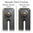 CI-RK-METALLIC-01-02 - Rook 2 Column Victorian Cast Iron Radiator H460mm x W216mm CI-RK-METALLIC-01-02 - Rook 2 Column Victorian Cast Iron Radiator H460mm x W216mm