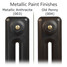 CI-RK-METALLIC-03-04 - Rook 2 Column Victorian Cast Iron Radiator H460mm x W277mm CI-RK-METALLIC-03-04 - Rook 2 Column Victorian Cast Iron Radiator H460mm x W277mm