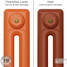 CI-RK-ORANGE-001 - Rook 2 Column Victorian Cast Iron Radiator H460mm x W1368mm CI-RK-ORANGE-001 - Rook 2 Column Victorian Cast Iron Radiator H460mm x W1368mm