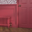 CI-RK460-FB-217-RECTORY-RED - Rook 2 Column Victorian Cast Iron Radiator H460mm x W1671mm CI-RK460-FB-217-RECTORY-RED - Rook 2 Column Victorian Cast Iron Radiator H460mm x W1671mm