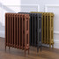 CI-RK660-09-TH - Rook 2 Column Victorian Cast Iron Radiator H660mm x W1996mm CI-RK660-09-TH - Rook 2 Column Victorian Cast Iron Radiator H660mm x W1996mm
