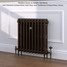 CI-RK660-10-MET-OLD-PENNY-LS01 - Rook 2 Column Victorian Cast Iron Radiator H660mm x W1996mm CI-RK660-10-MET-OLD-PENNY-LS01 - Rook 2 Column Victorian Cast Iron Radiator H660mm x W1996mm