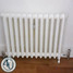 CI-CR580-12-WHITE-CG01 - Cromwell 2 Column Cast Iron Radiator H580mm x W815mm CI-CR580-12-WHITE-CG01 - Cromwell 2 Column Cast Iron Radiator H580mm x W815mm