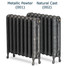 CI-CR580-D-001-002 - Cromwell 2 Column Cast Iron Radiator H580mm x W815mm CI-CR580-D-001-002 - Cromwell 2 Column Cast Iron Radiator H580mm x W815mm