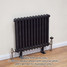 NF2-A-MET-H-LS02 - Infinity Anthracite 2 Column Radiator 16 Sections H500mm X W760mm NF2-A-MET-H-LS02 - Infinity Anthracite 2 Column Radiator 16 Sections H500mm X W760mm