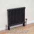 NF2-A-MET-H-LS01 - Infinity Anthracite 2 Column Radiator 9 Sections H550mm X W438mm NF2-A-MET-H-LS01 - Infinity Anthracite 2 Column Radiator 9 Sections H550mm X W438mm
