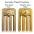 CI-RC-METALLIC-07-08 - Richmond 4 Column Victorian Cast Iron Radiator H460mm x W277mm CI-RC-METALLIC-07-08 - Richmond 4 Column Victorian Cast Iron Radiator H460mm x W277mm