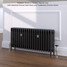 CI-RC460-20-MET-NAT-CAST-LS01 - Richmond 4 Column Victorian Cast Iron Radiator H460mm x W1312mm CI-RC460-20-MET-NAT-CAST-LS01 - Richmond 4 Column Victorian Cast Iron Radiator H460mm x W1312mm