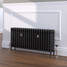 CI-RC460-20-MET-NAT-CAST-MC - Richmond 4 Column Victorian Cast Iron Radiator H460mm x W1312mm CI-RC460-20-MET-NAT-CAST-MC - Richmond 4 Column Victorian Cast Iron Radiator H460mm x W1312mm
