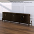 CI-RC460-30-MET-BRONZE-LS01 - Richmond 4 Column Victorian Cast Iron Radiator H460mm x W1982mm CI-RC460-30-MET-BRONZE-LS01 - Richmond 4 Column Victorian Cast Iron Radiator H460mm x W1982mm