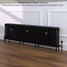 CI-RC460-30-MET-ANTH-LS01 - Richmond 4 Column Victorian Cast Iron Radiator H460mm x W2042mm CI-RC460-30-MET-ANTH-LS01 - Richmond 4 Column Victorian Cast Iron Radiator H460mm x W2042mm