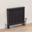 NF3-A-MET-H-LS01 - Infinity Anthracite 3 Column Radiator 5 Sections H500mm X W254mm NF3-A-MET-H-LS01 - Infinity Anthracite 3 Column Radiator 5 Sections H500mm X W254mm