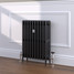 CI-RC660-10-MET-NAT-CAST-MC - Richmond 4 Column Victorian Cast Iron Radiator H660mm x W652mm CI-RC660-10-MET-NAT-CAST-MC - Richmond 4 Column Victorian Cast Iron Radiator H660mm x W652mm