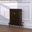 CI-RC660-10-MET-BRONZE-LS01 - Richmond 4 Column Victorian Cast Iron Radiator H660mm x W776mm CI-RC660-10-MET-BRONZE-LS01 - Richmond 4 Column Victorian Cast Iron Radiator H660mm x W776mm