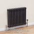 NF3-A-MET-H-LS00 - Infinity Anthracite 3 Column Radiator 4 Sections H750mm X W208mm NF3-A-MET-H-LS00 - Infinity Anthracite 3 Column Radiator 4 Sections H750mm X W208mm