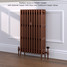 CI-RC813-10-MET-COPPER-LS01 - Richmond 4 Column Victorian Cast Iron Radiator H813mm x W575mm CI-RC813-10-MET-COPPER-LS01 - Richmond 4 Column Victorian Cast Iron Radiator H813mm x W575mm