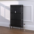 CI-RC813-10-MET-NAT-CAST-MC - Richmond 4 Column Victorian Cast Iron Radiator H813mm x W575mm CI-RC813-10-MET-NAT-CAST-MC - Richmond 4 Column Victorian Cast Iron Radiator H813mm x W575mm