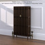 CI-RC813-10-MET-OLD-PENNY-LS01 - Richmond 4 Column Victorian Cast Iron Radiator H813mm x W815mm CI-RC813-10-MET-OLD-PENNY-LS01 - Richmond 4 Column Victorian Cast Iron Radiator H813mm x W815mm