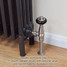 NF4-A-MET-CU02 - Infinity Anthracite 4 Column Radiator 27 Sections H900mm X W1266mm NF4-A-MET-CU02 - Infinity Anthracite 4 Column Radiator 27 Sections H900mm X W1266mm