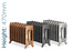 CI-RO470-TH - Rochester 3 Column Cast Iron Radiator H470mm x W846mm CI-RO470-TH - Rochester 3 Column Cast Iron Radiator H470mm x W846mm