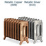 CI-RO470-D-009-010 - Rochester 3 Column Cast Iron Radiator H470mm x W2145mm CI-RO470-D-009-010 - Rochester 3 Column Cast Iron Radiator H470mm x W2145mm