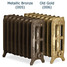 CI-RO570-D-005-006 - Rochester 3 Column Cast Iron Radiator H570mm x W438mm CI-RO570-D-005-006 - Rochester 3 Column Cast Iron Radiator H570mm x W438mm