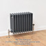 NF6-A-H-LS00 - Infinity Anthracite 6 Column Radiator 27 Sections H900mm X W1266mm NF6-A-H-LS00 - Infinity Anthracite 6 Column Radiator 27 Sections H900mm X W1266mm