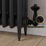 T-TRV-020-CR-TB-SLEEVE-OPTION - Flatford Traditional TRV Corner Textured Black Thermostatic Radiator Valves T-TRV-020-CR-TB-SLEEVE-OPTION - Flatford Traditional TRV Corner Textured Black Thermostatic Radiator Valves