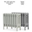 CI-CLA353-05-06 - Classic 4 Column Cast Iron Radiator H353mm x W1124mm CI-CLA353-05-06 - Classic 4 Column Cast Iron Radiator H353mm x W1124mm