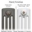 CI-RG-2-PAINT-PR-01 - Royal Georgian 2 Column Cast Iron Radiator H640mm x W206mm CI-RG-2-PAINT-PR-01 - Royal Georgian 2 Column Cast Iron Radiator H640mm x W206mm