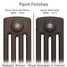 CI-RG-2-PAINT-16-17 - Royal Georgian 2 Column Cast Iron Radiator H640mm x W206mm CI-RG-2-PAINT-16-17 - Royal Georgian 2 Column Cast Iron Radiator H640mm x W206mm
