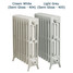 CI-RG-4-D-04-05 - Royal Georgian 4 Column Cast Iron Radiator H475mm x W926mm CI-RG-4-D-04-05 - Royal Georgian 4 Column Cast Iron Radiator H475mm x W926mm