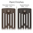 CI-RG-6-PAINT-16-17 - Royal Georgian 6 Column Cast Iron Radiator H760mm x W1526mm CI-RG-6-PAINT-16-17 - Royal Georgian 6 Column Cast Iron Radiator H760mm x W1526mm
