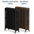 CI-NE660-4-D-003-004 - Georgian 4 Column Cast Iron Radiator H660mm x W391mm CI-NE660-4-D-003-004 - Georgian 4 Column Cast Iron Radiator H660mm x W391mm