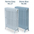 CI-NE660-4-D-019-020 - Georgian 4 Column Cast Iron Radiator H660mm x W512mm CI-NE660-4-D-019-020 - Georgian 4 Column Cast Iron Radiator H660mm x W512mm